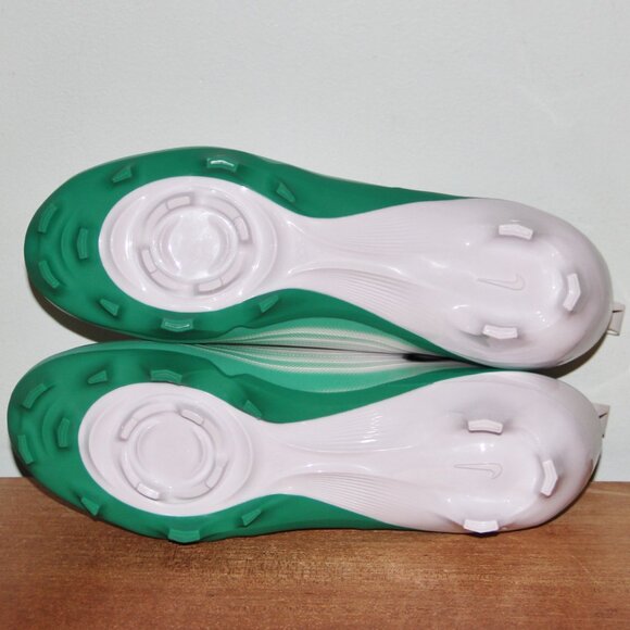 Nike Vapor Speed 3 Football Cleats Mens 8.5 White Stadium Green main image 5